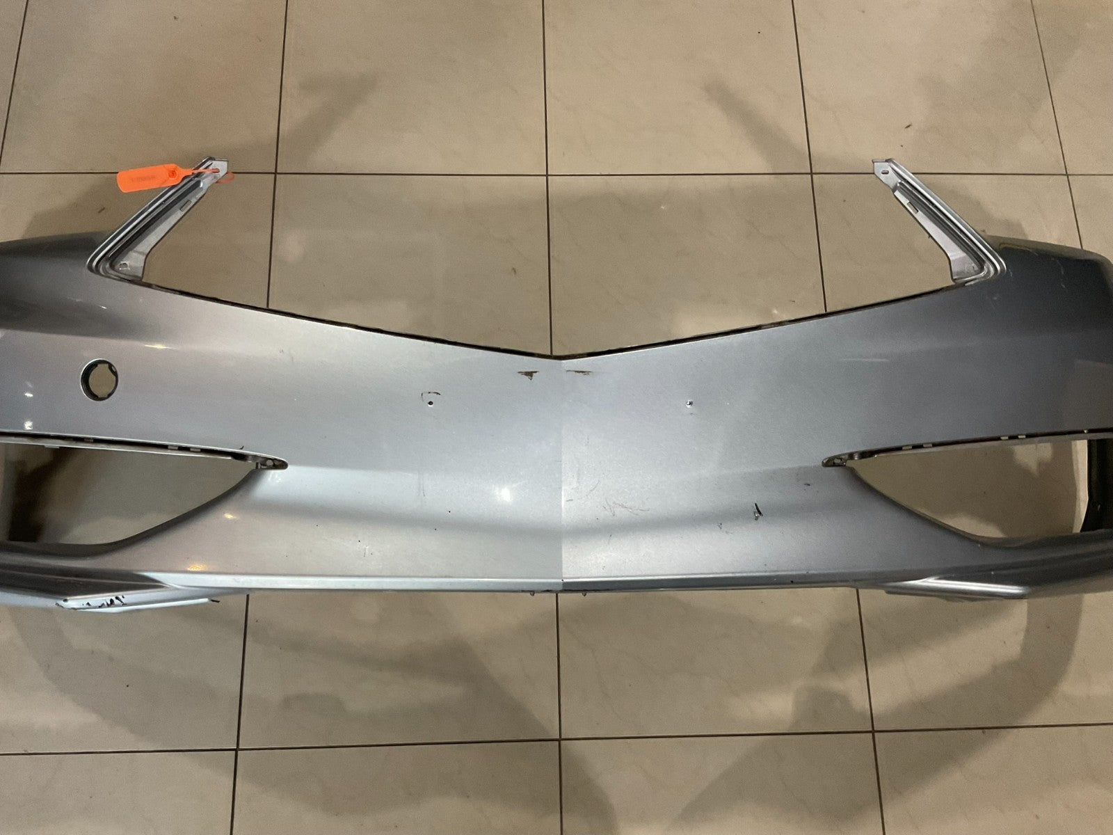 Front Bumper Cover Silver 2018 Acura TLX 71101+tz3+a500 OEM
