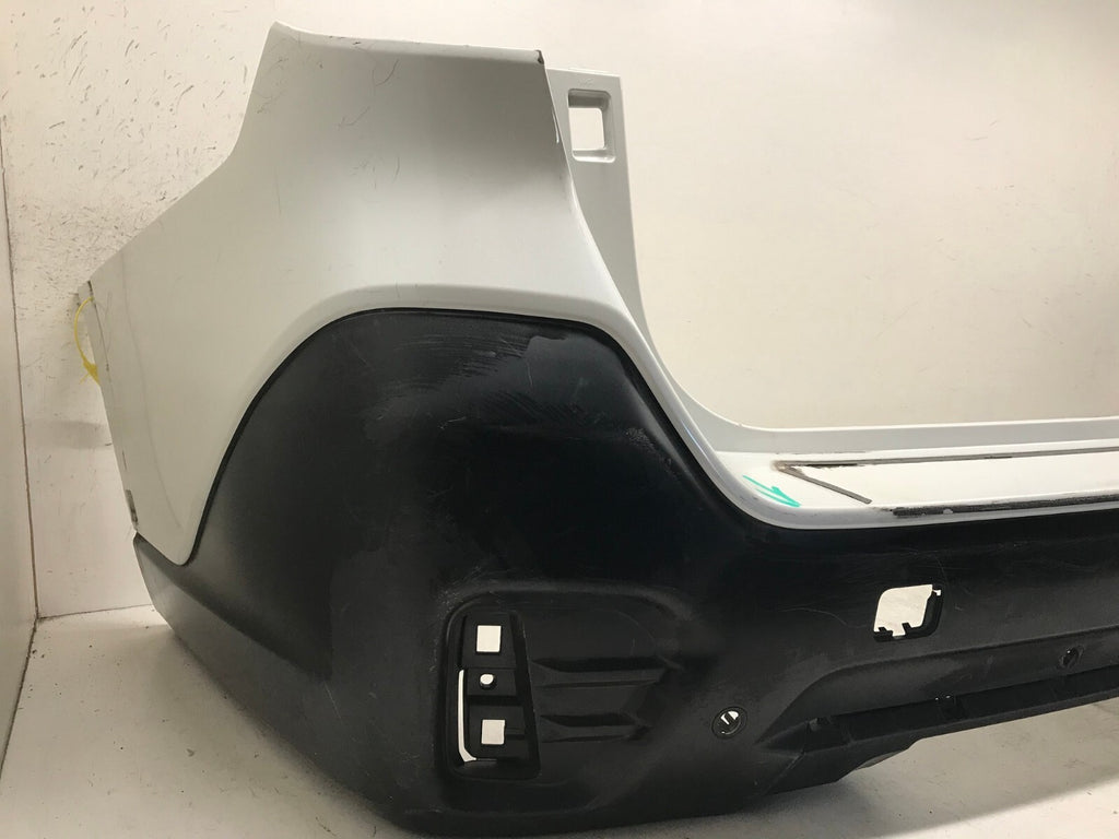 Rear Bumper Cover White Subaru Outback 2020 w/Sensor Holes 57704AN31A OEM