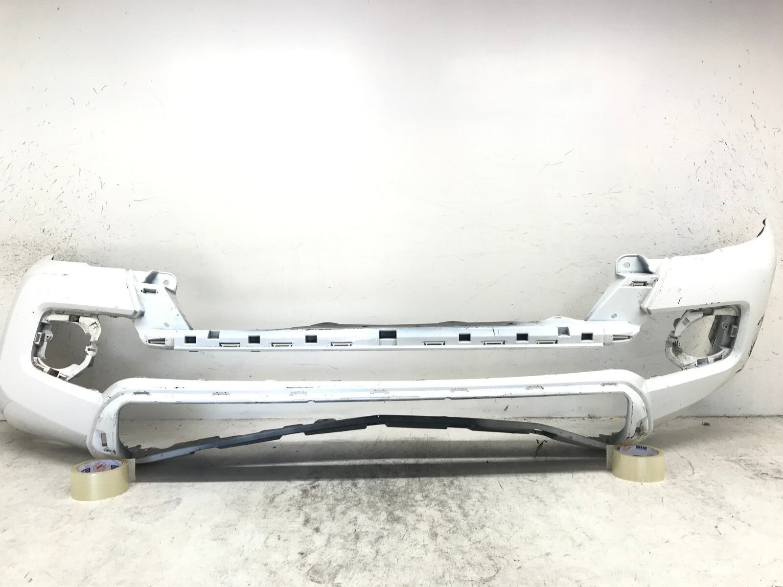 Front Bumper Cover White 2016-2022 Toyota Tacoma 52119-04240 OEM