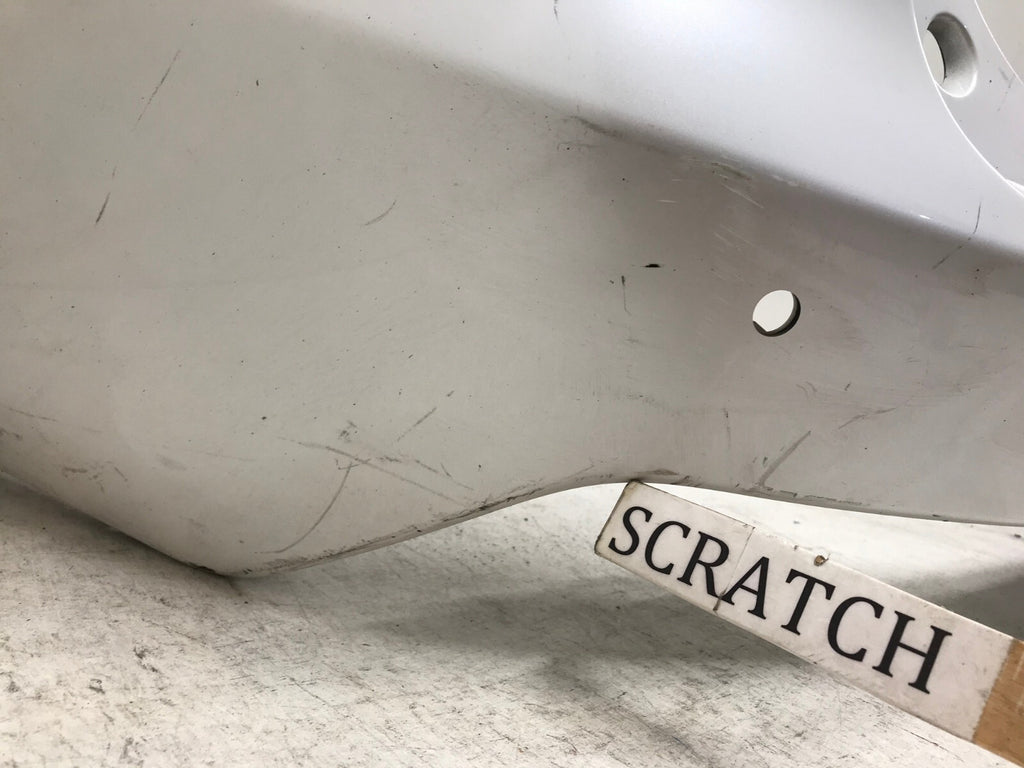 Rear Bumper Cover White 2015-2017 Lexus NX300h/NX200T Base w/Sensor Holes OEM