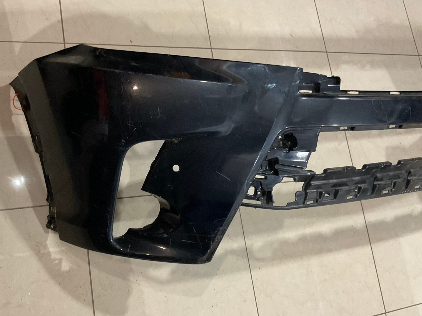 Front Bumper Cover Black 2017 2018 2019 Toyota Highlander CAPA