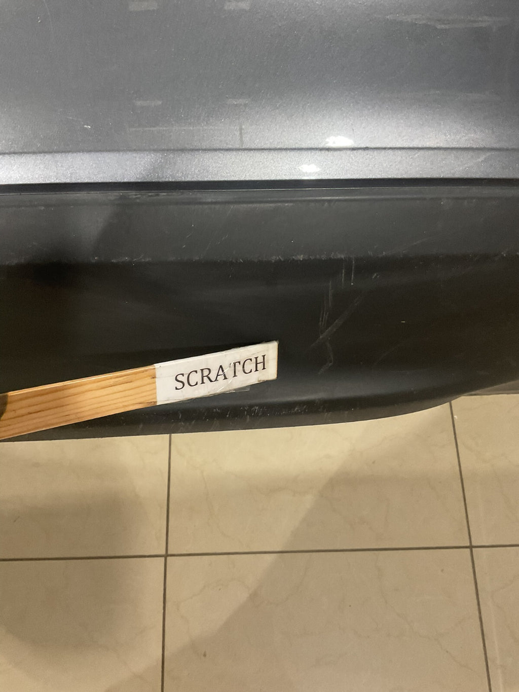 Rear Bumper LOCAL Grey 2016-2020 Infiniti QX60 Base/Hybrid 85022+9NC0H OEM