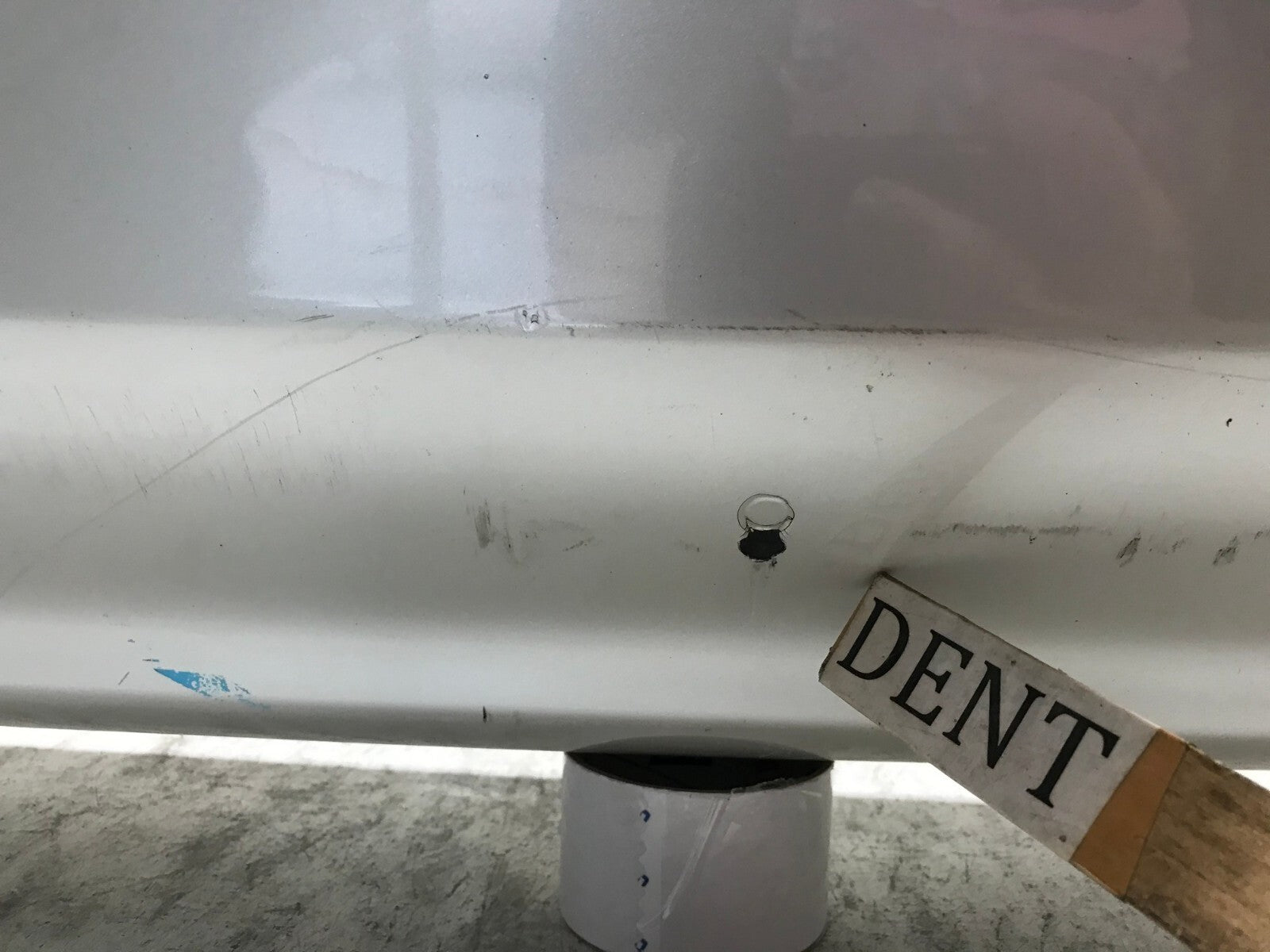 Rear Bumper Cover White Subaru Legacy GT/Limited/Premium 10-14 57704AJ06A OEM