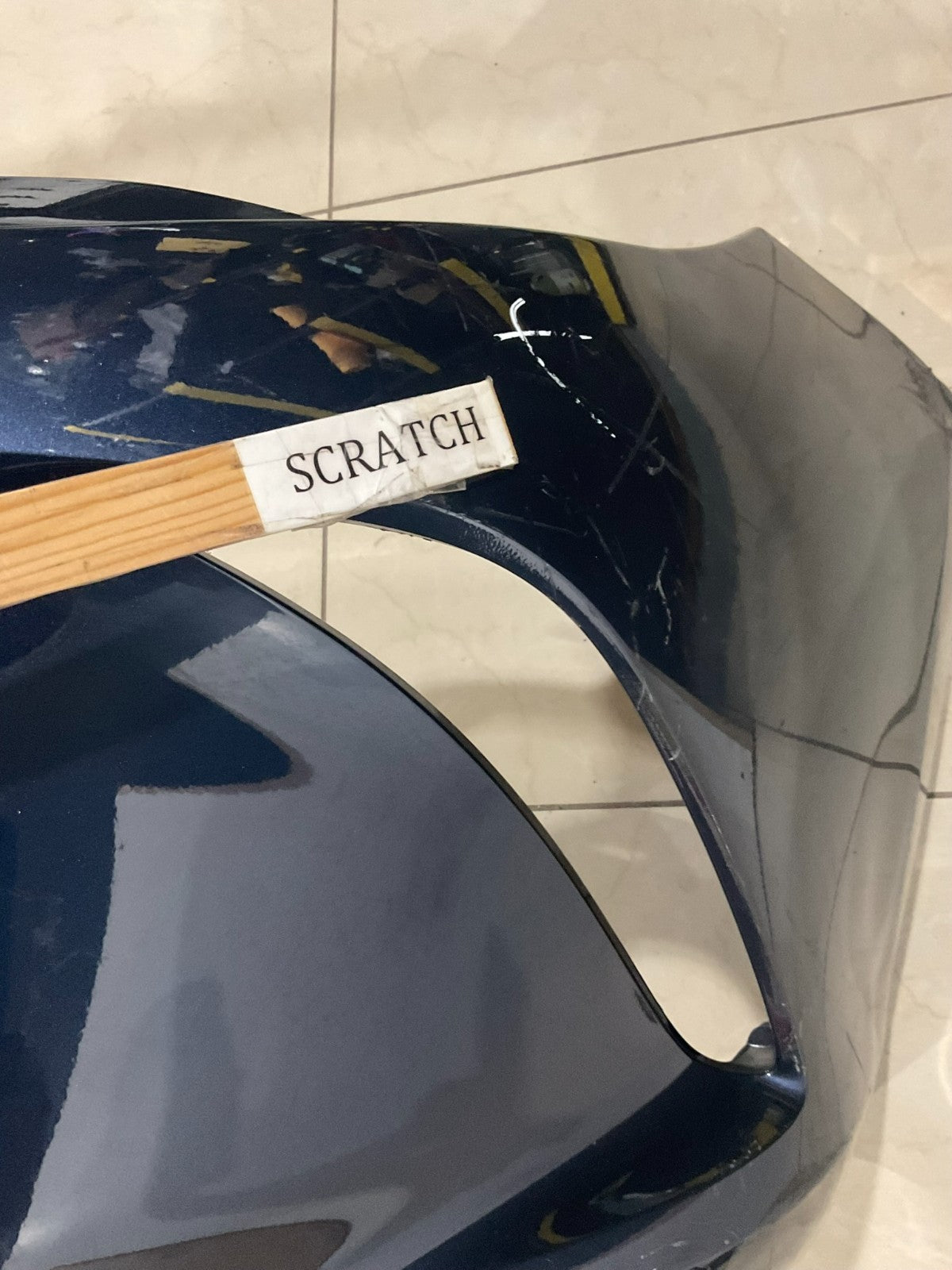 Front Bumper Cover Blue Toyota Camry LE/XLE/SE/Hybrid 15-2017 52119+06a50 OEM