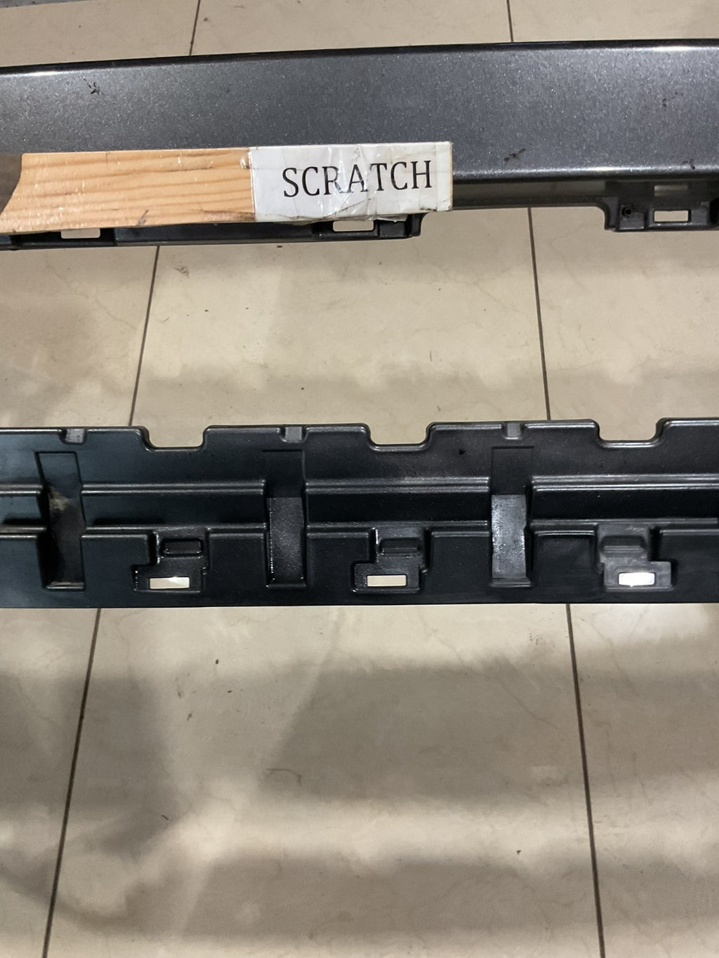 Front Bumper Cover Grey 2017-2018 Toyota Highlander LE/XLE/SE 52119+0e350 OEM