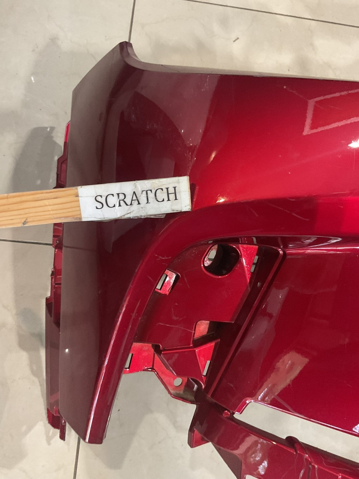 Front Bumper Cover Red 2023-2024 Mazda Cx-50 va40+50031 OEM