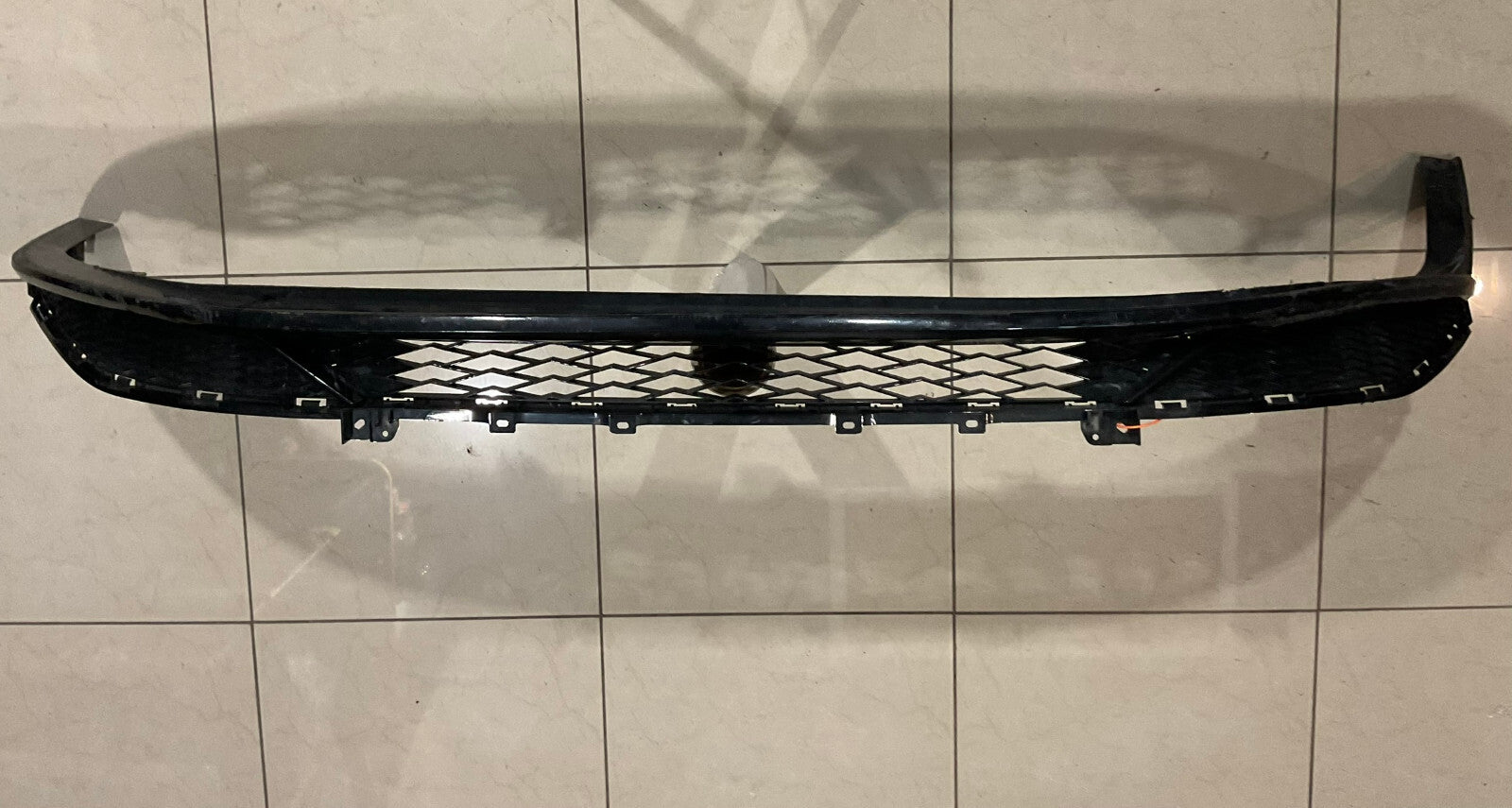 Front Lower Bumper Cover Valance Black 2021-2023 Hyundai Sonata 86512-L1450 OEM