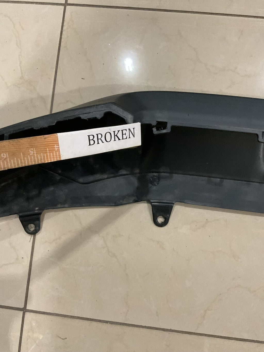Front Bumper Lower Valance Cover Black 19-24 Toyota Rav4 XLE LE 52411+0r130 OEM
