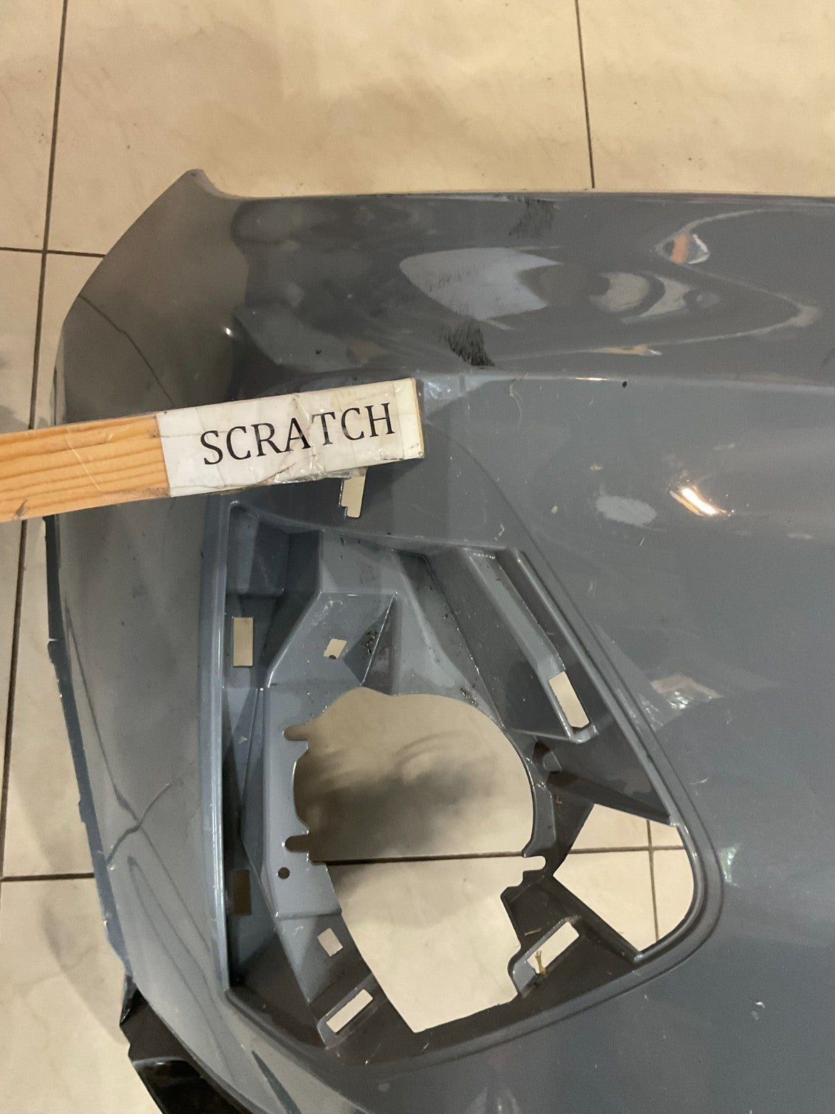Front Bumper Cover Grey 2019 20 2021 2022 Nissan Murano S SL SV 62022+9uf0h OEM