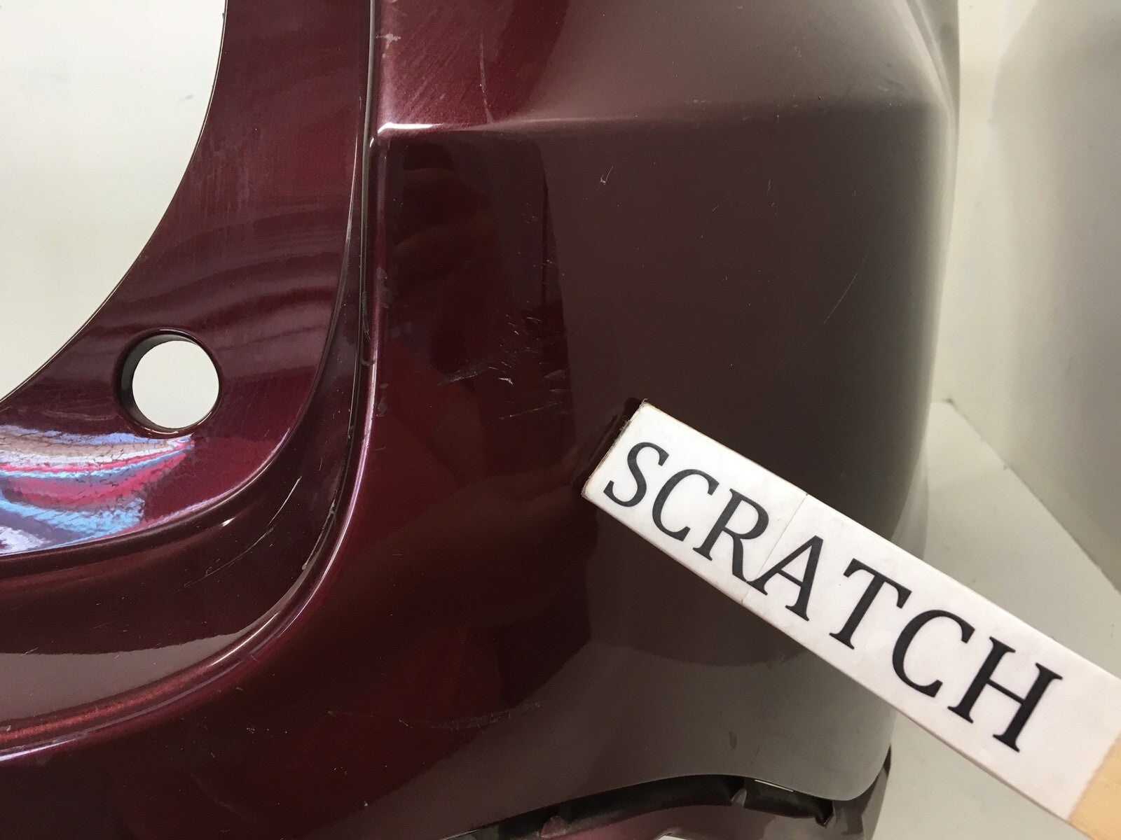 Rear Bumper Cover Toyota Highlander LE Limitd Hybrid Limit w/o Sns 3T0 14-18 OEM