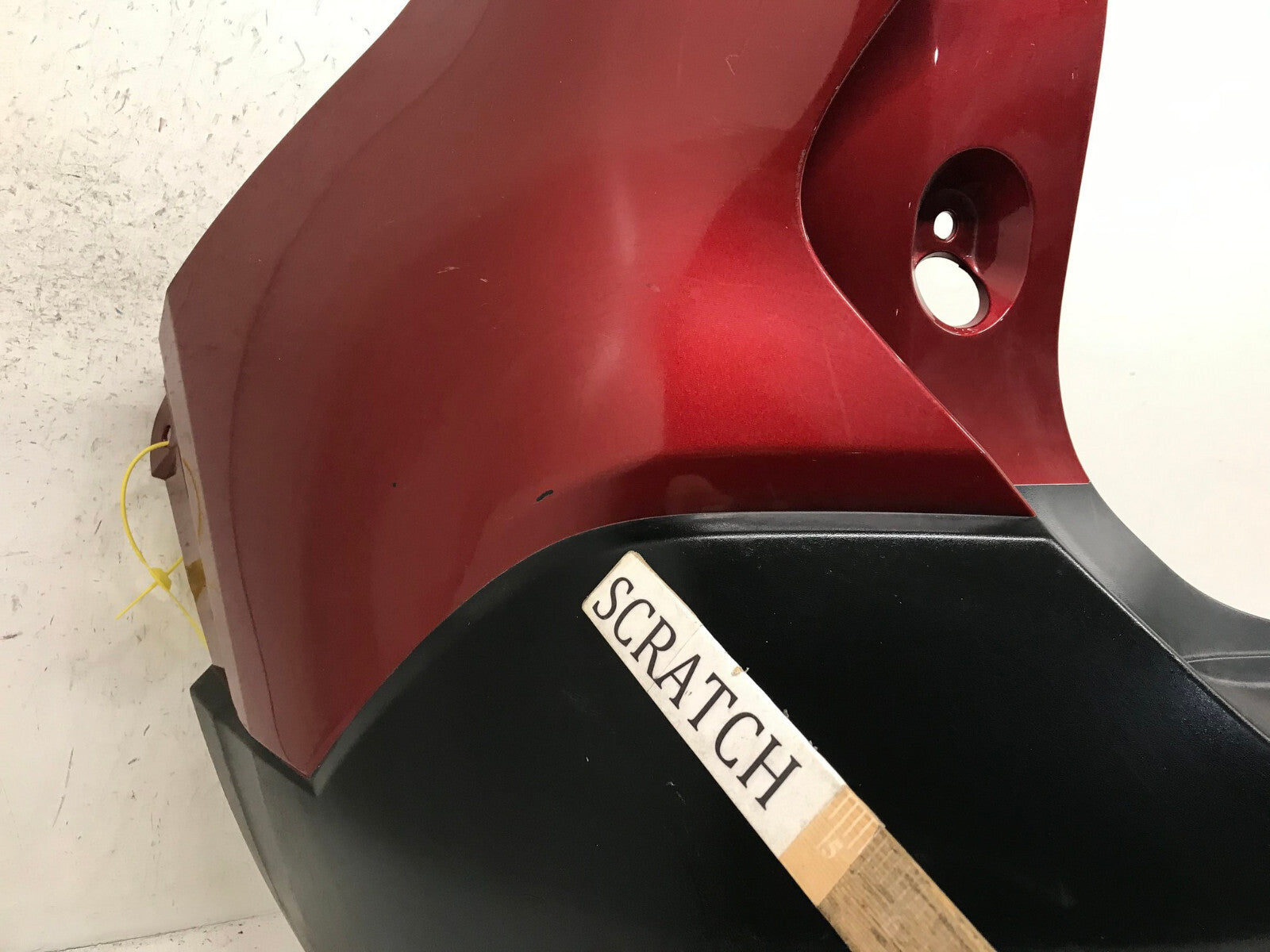 Rear Bumper Cover Nissan Kicks SR Red 2018-2019 85022-5RB0H OEM
