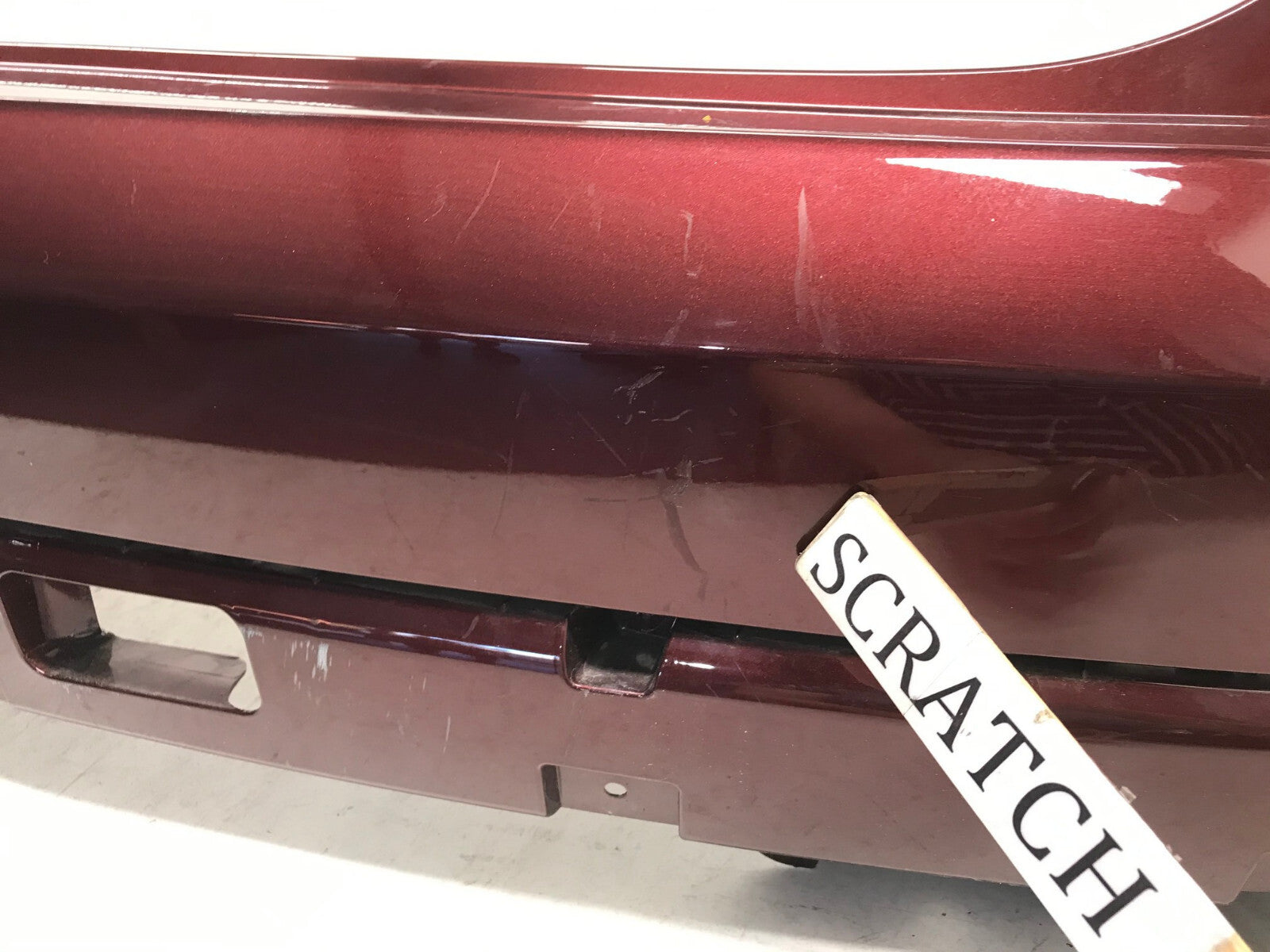 Rear Upper Bumper Cover Honda Pilot LX/EX/EX-L/Elite/Touring Red 2016-2018 OEM