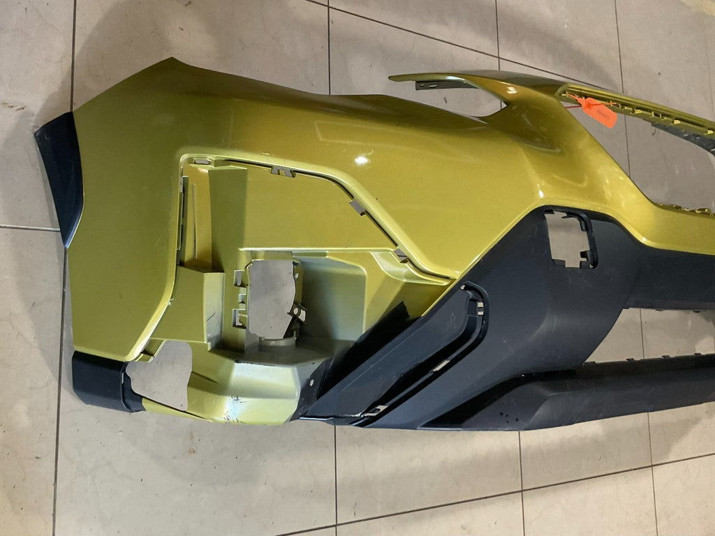 Front Bumper Cover Green 2021-2023 Subaru Crosstrek Sport CAPA