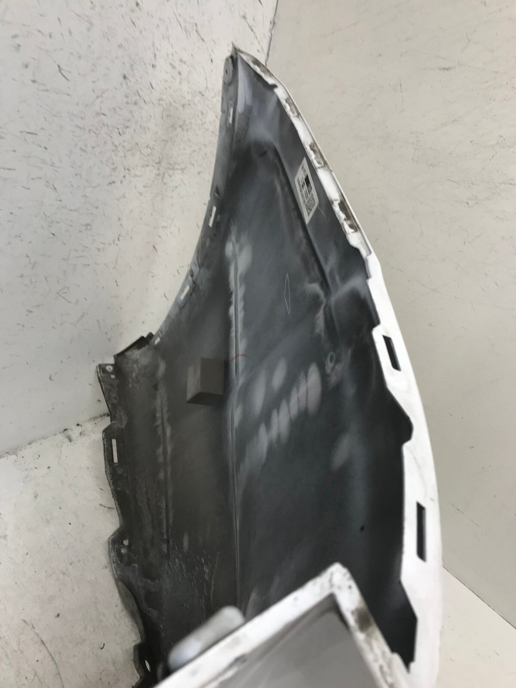 Rear Bumper Cover White 2015-2017 Lexus NX300h/NX200T Base w/Sensor Holes OEM