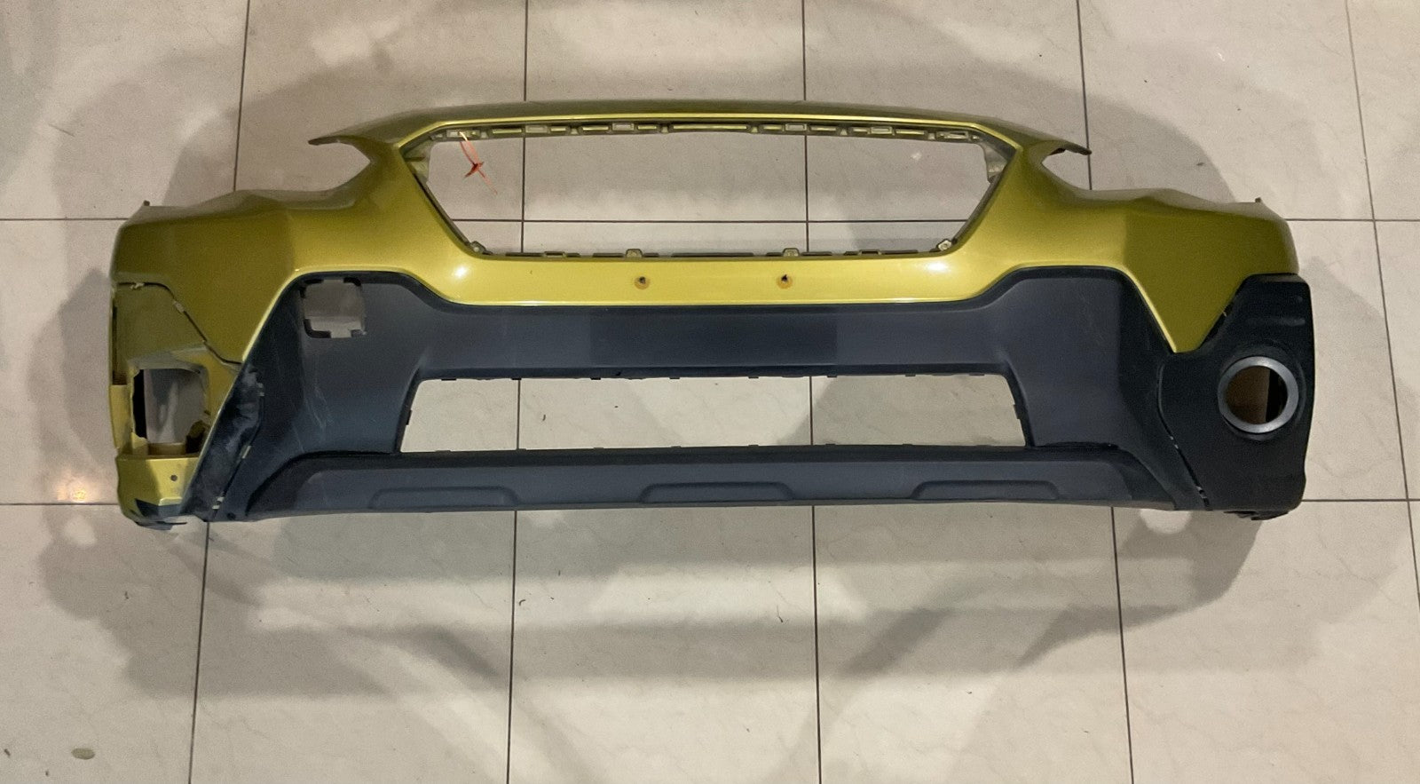 Front Bumper Cover Green 2021-2023 Subaru Crosstrek Sport 57004fl040 OEM