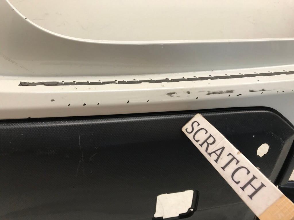 Rear Bumper Cover Subaru Ascent w/Sensor Holes White 2019 57704XC01A OEM2