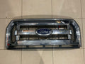 Grille Grill Silver & Black Ford 2015 2016 F-150 Pickup Truck FL34-8200+DB OEM