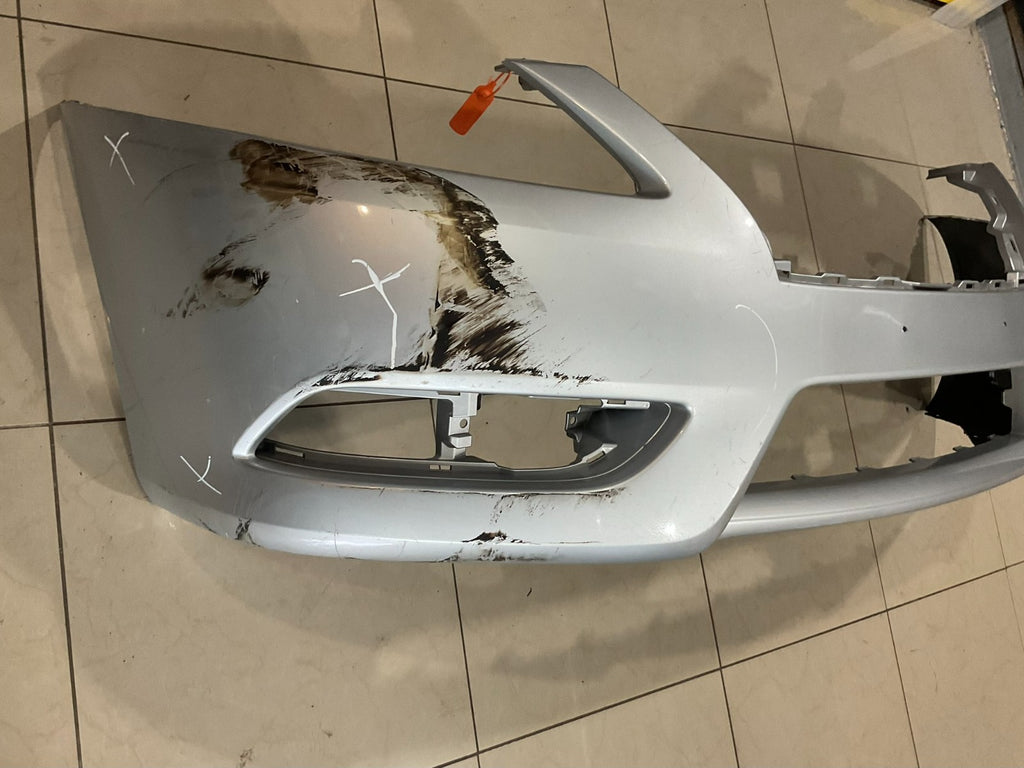 Front Bumper Cover Silver 2013-2015 Nissan Sentra 62022 3sh0h OEM