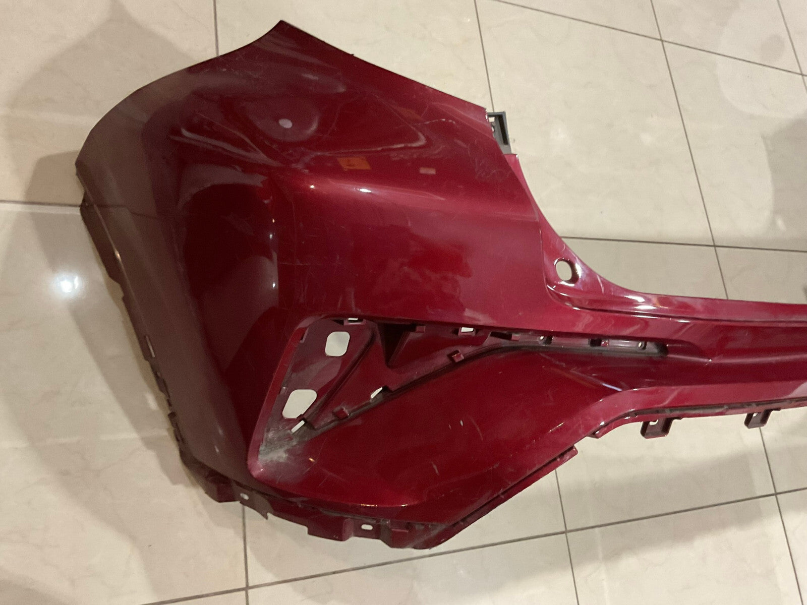 Rear Bumper Cover Red 2018 Toyota C-HR Base/XLE/XLE Premium 52159+F4010 OEM