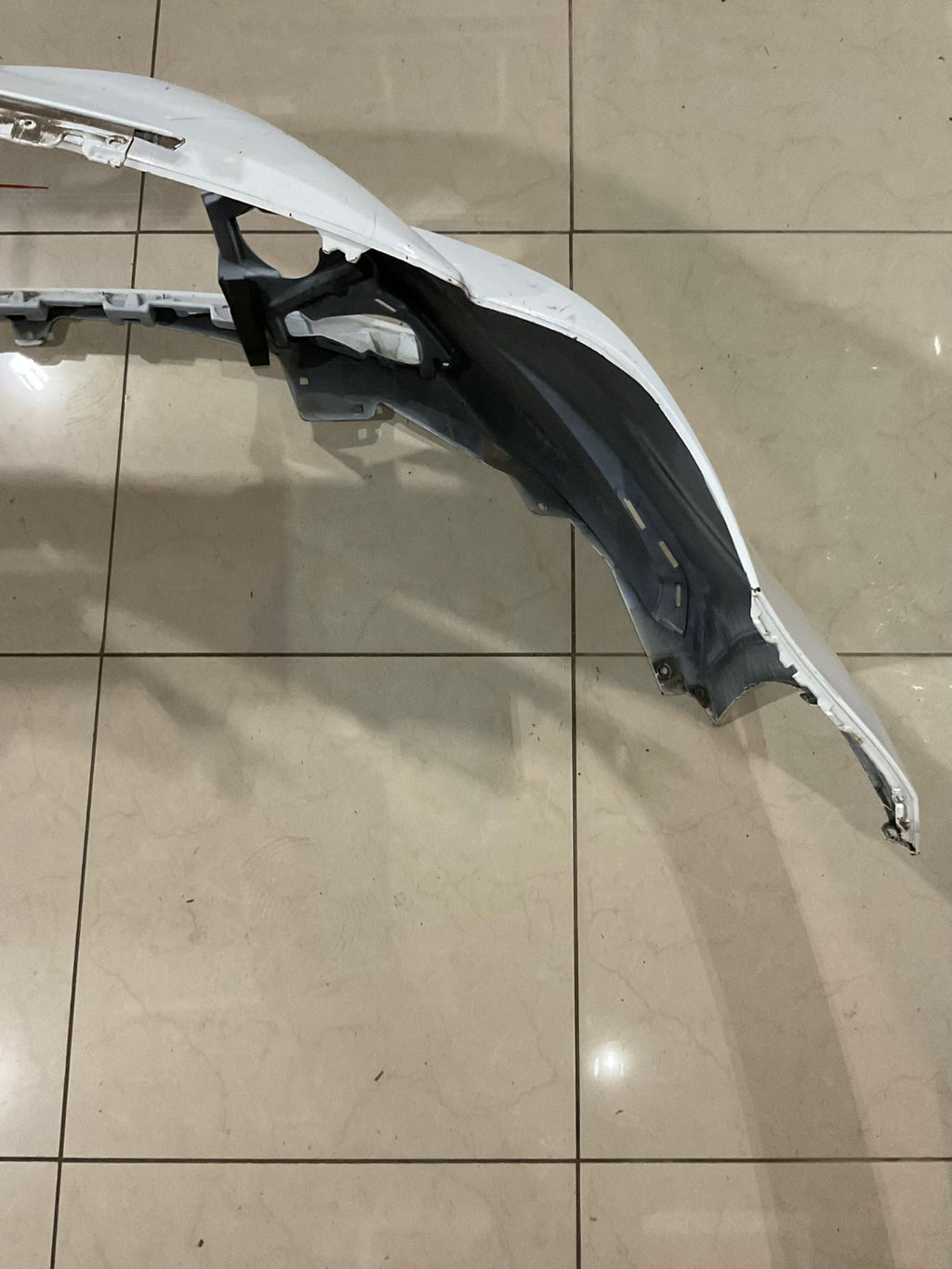 Front Bumper Cover White 2020-2022 Toyota Corolla LE CAPA