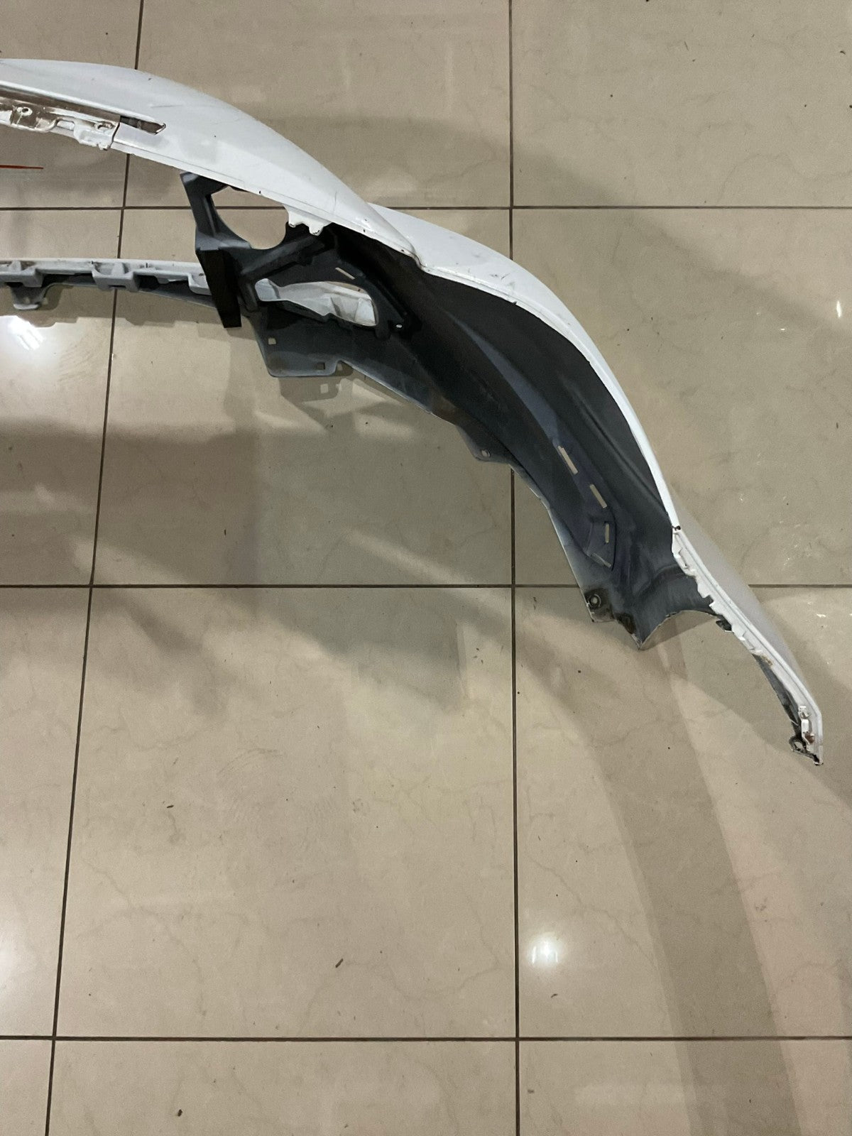 Front Bumper Cover White 2020-2022 Toyota Corolla LE CAPA