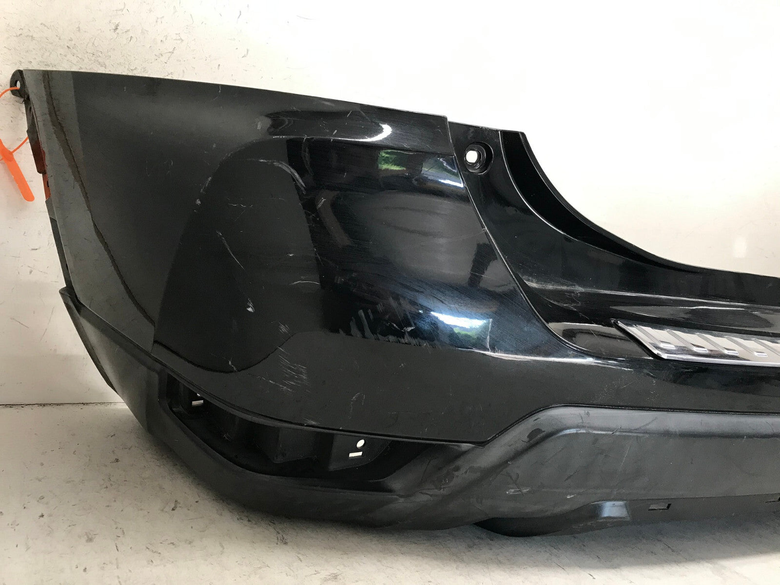 Rear Bumper Cover Black 2017-2018 Nissan Rogue S/SL/SV/SV Hybrid 85022-6FR0H OEM