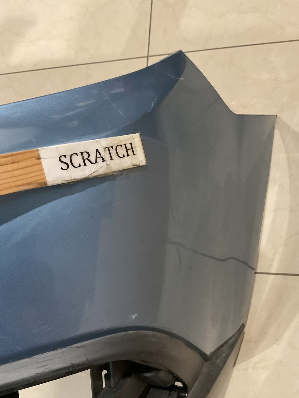 Front Bumper Cover Blue 2010-2012 Subaru Outback 577040j09a OEM