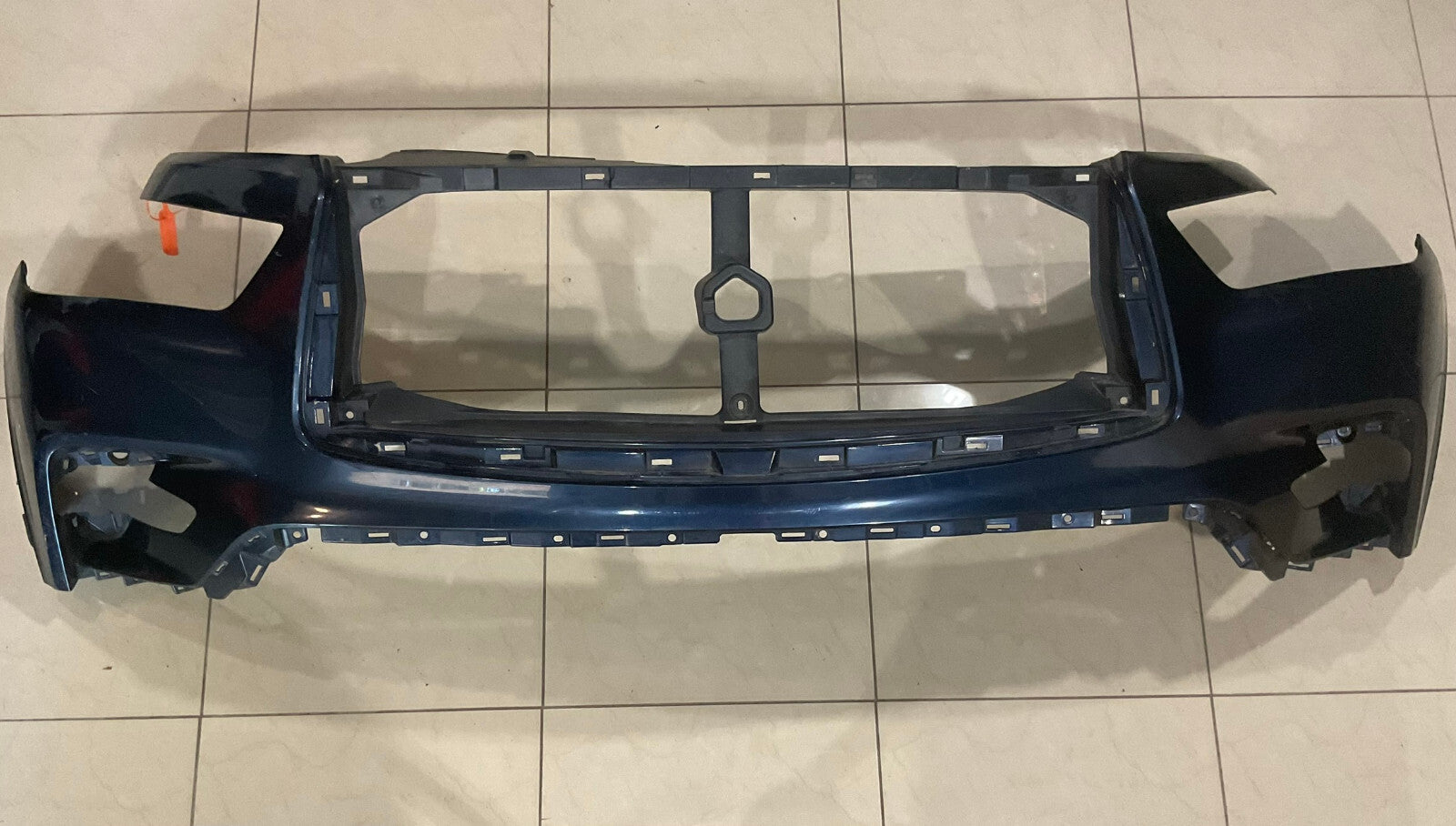 Front Bumper Cover Blue 2017-2020 Infiniti QX80 62022-6GW0H OEM