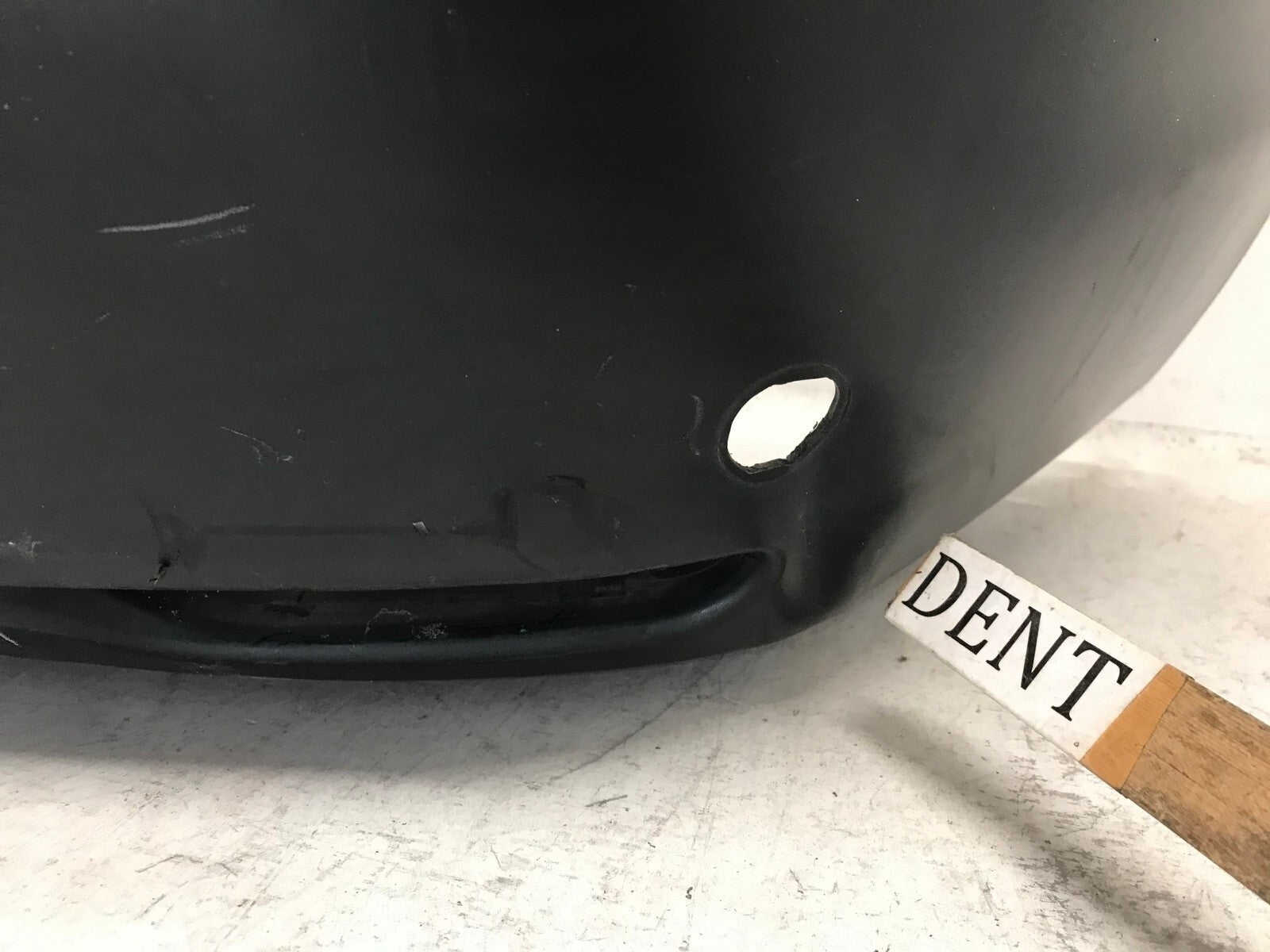 Rear Bumper Cover White Nissan Rogue Sport S/SL/SV 2017-2019 w/Sensor Holes OEM