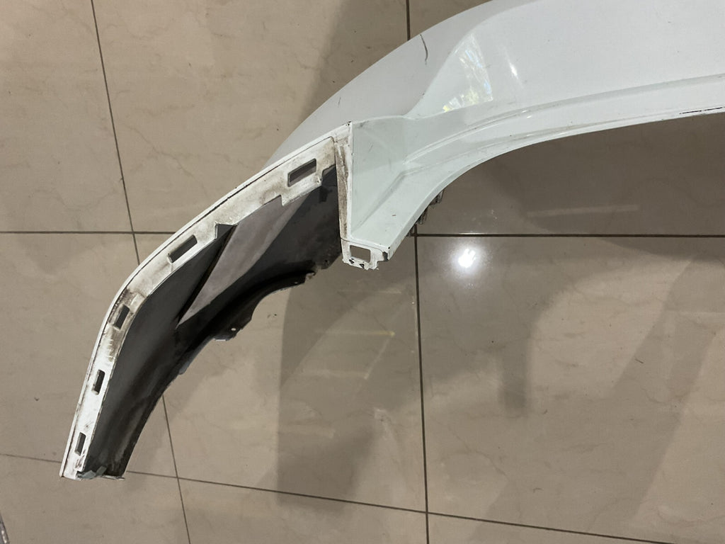 Rear Bumper Cover White 2018-2019 Volkswagen Golf GTi 5GM+807+421 OEM