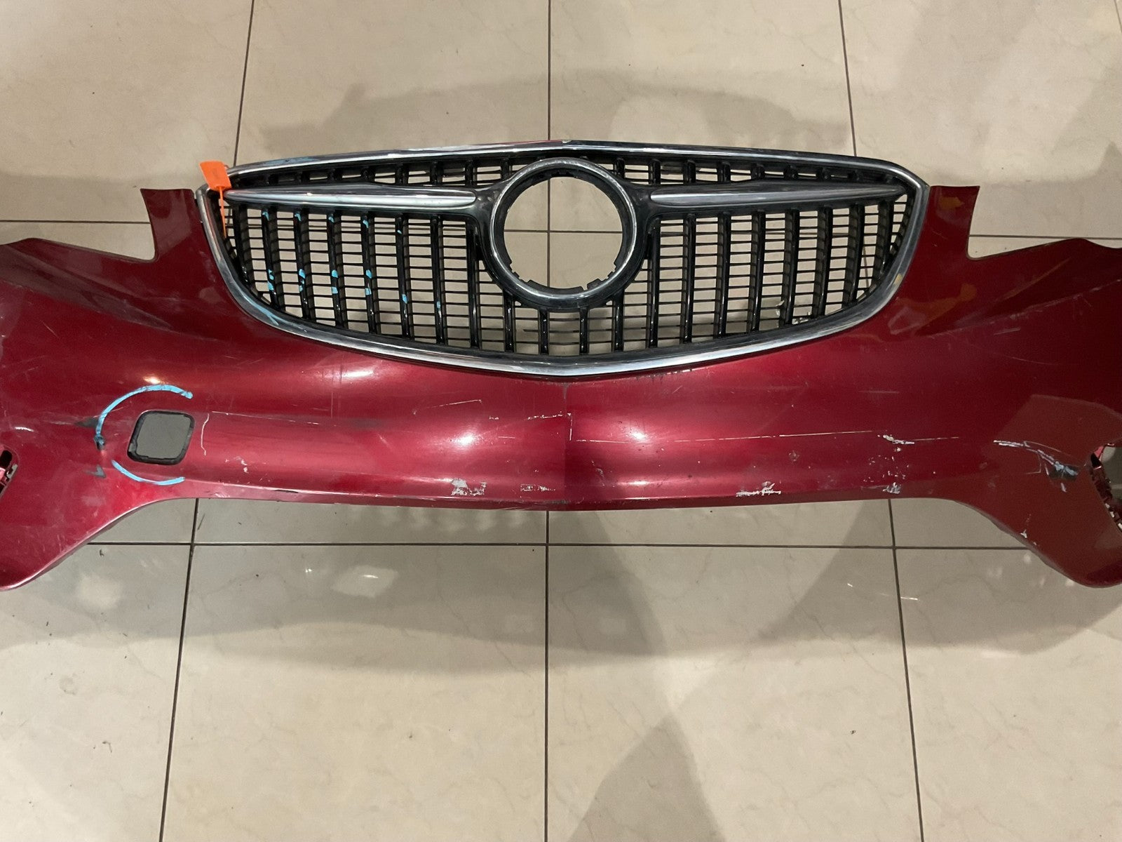 Front Bumper Cover Red 2019 2020 Buick Envision CAPA