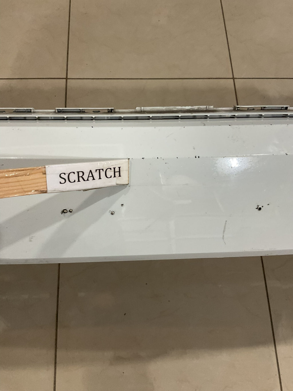 Front Bumper Cover White 2018-2021 Volkswagen Tiguan 6NN+807+221 OEM