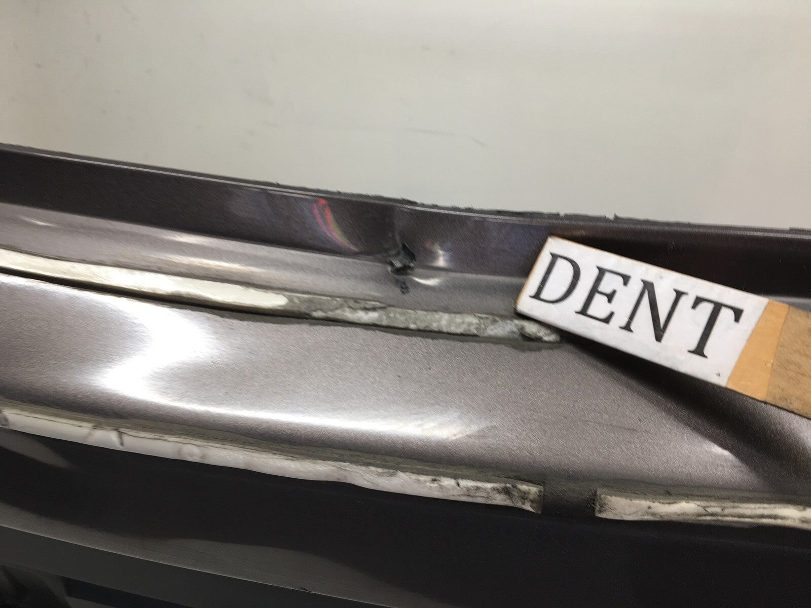 Rear Bumper Cover Nissan Pathfinder Platinum SV Hybrid w/o Sensr Holes 13-16 OEM