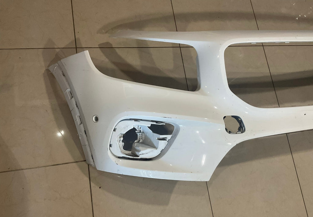 Front Bumper Cover White 2021-23 Mercedes GLA250 H247 a247+885+800 OEM