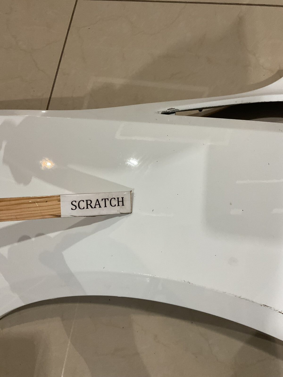 Rear Right Passenger RH Fender Panel White 2018 C7 Corvette 84054834 OEM