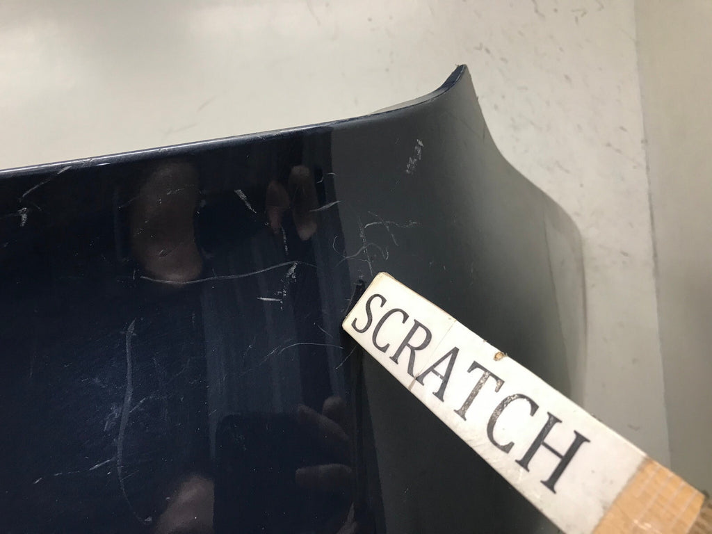 Rear Bumper Cover Blue 2020-2021 Subaru Legacy Base/XT/Sport w/Sensor Holes OEM