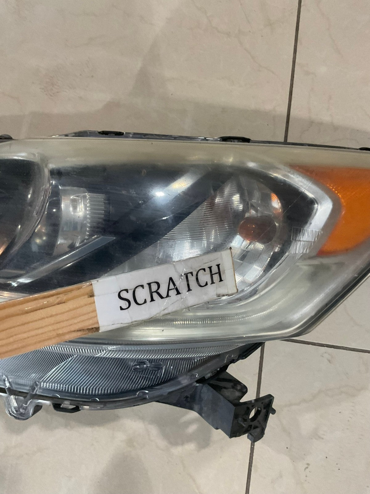 Headlight Left LH Driver Honda Accord Sedan 4Dr 2016-2017 CAPA