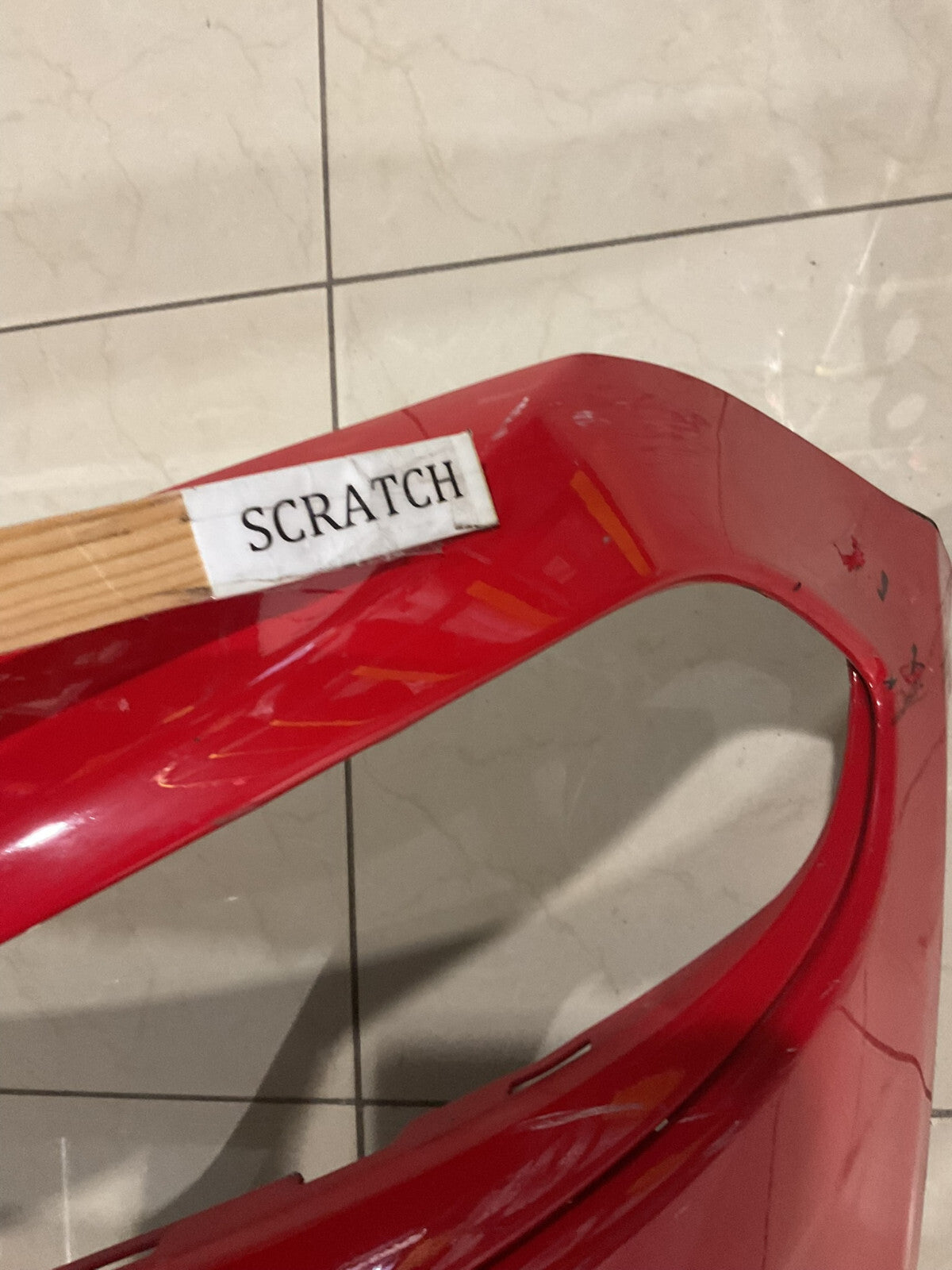 Front Bumper Cover Red 2015-2022 Dodge Charger CAPA