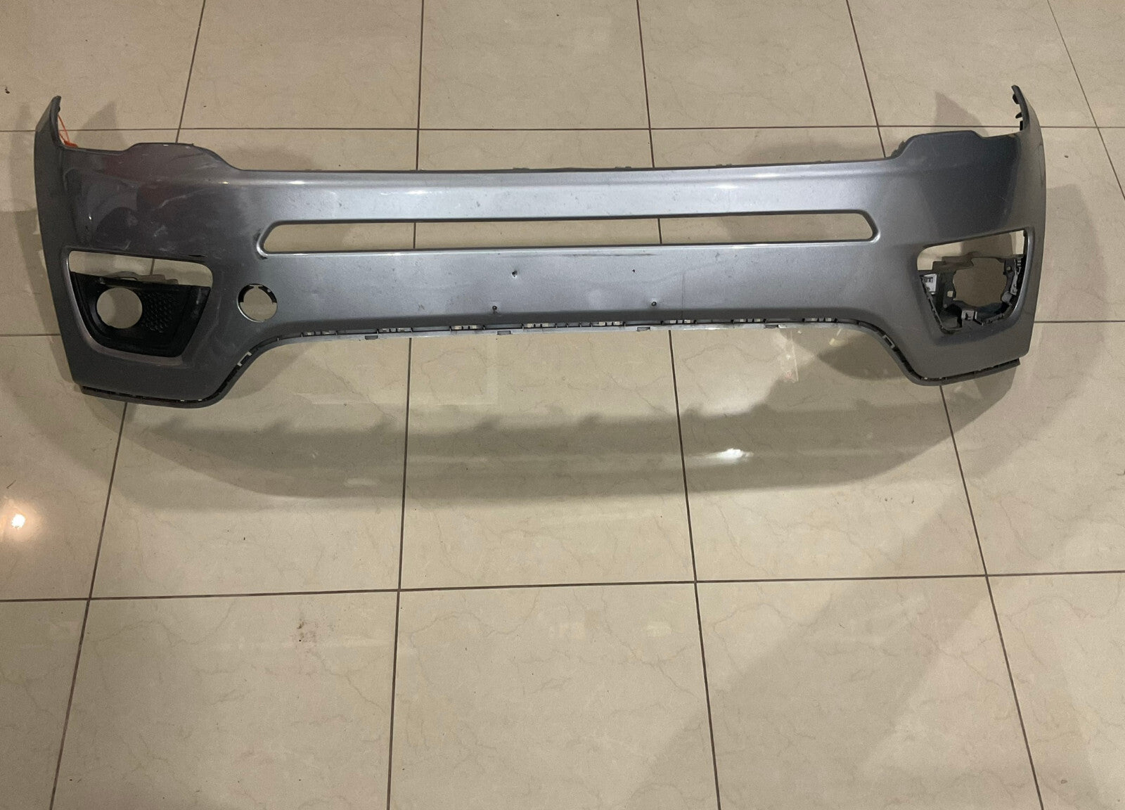 Front Bumper Cover Silver 2016-2020 Jeep Compass 5SY47TRMAC OEM