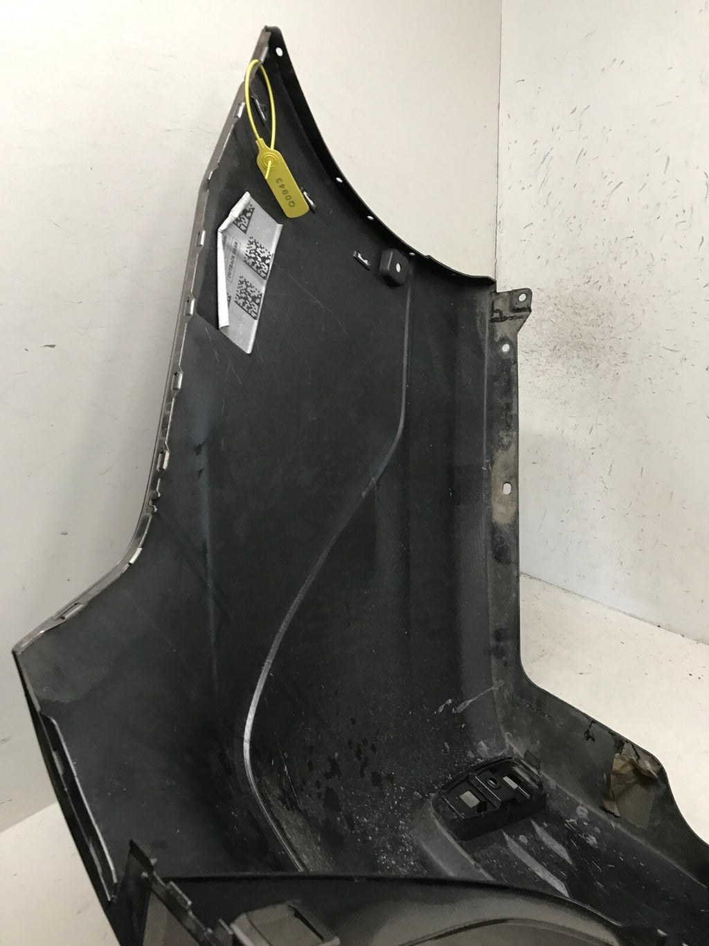 Rear Bumper Cover Gray Subaru Forester 2019 2020 w/Sensor Holes 57704AN31A OEM