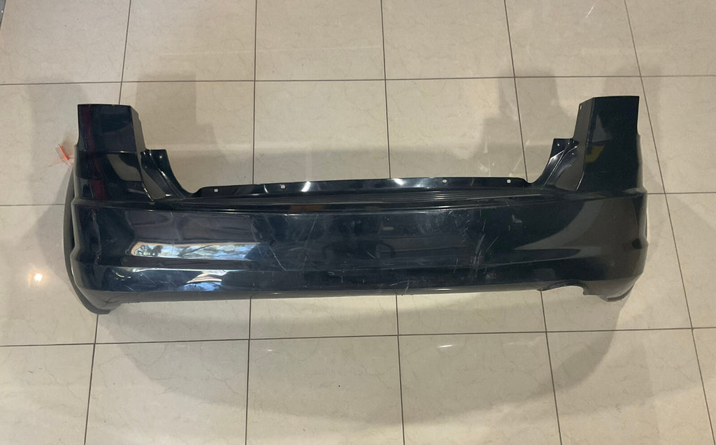 Rear Bumper Cover Black 2011-2018 Dodge Journey CAPA