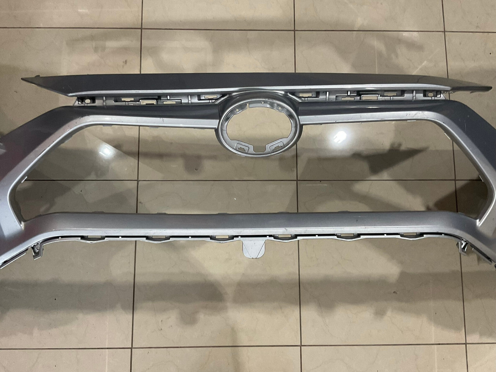 Front Bumper Cover Silver Toyota RAV4 2019-2021 52119-OR200 OEM