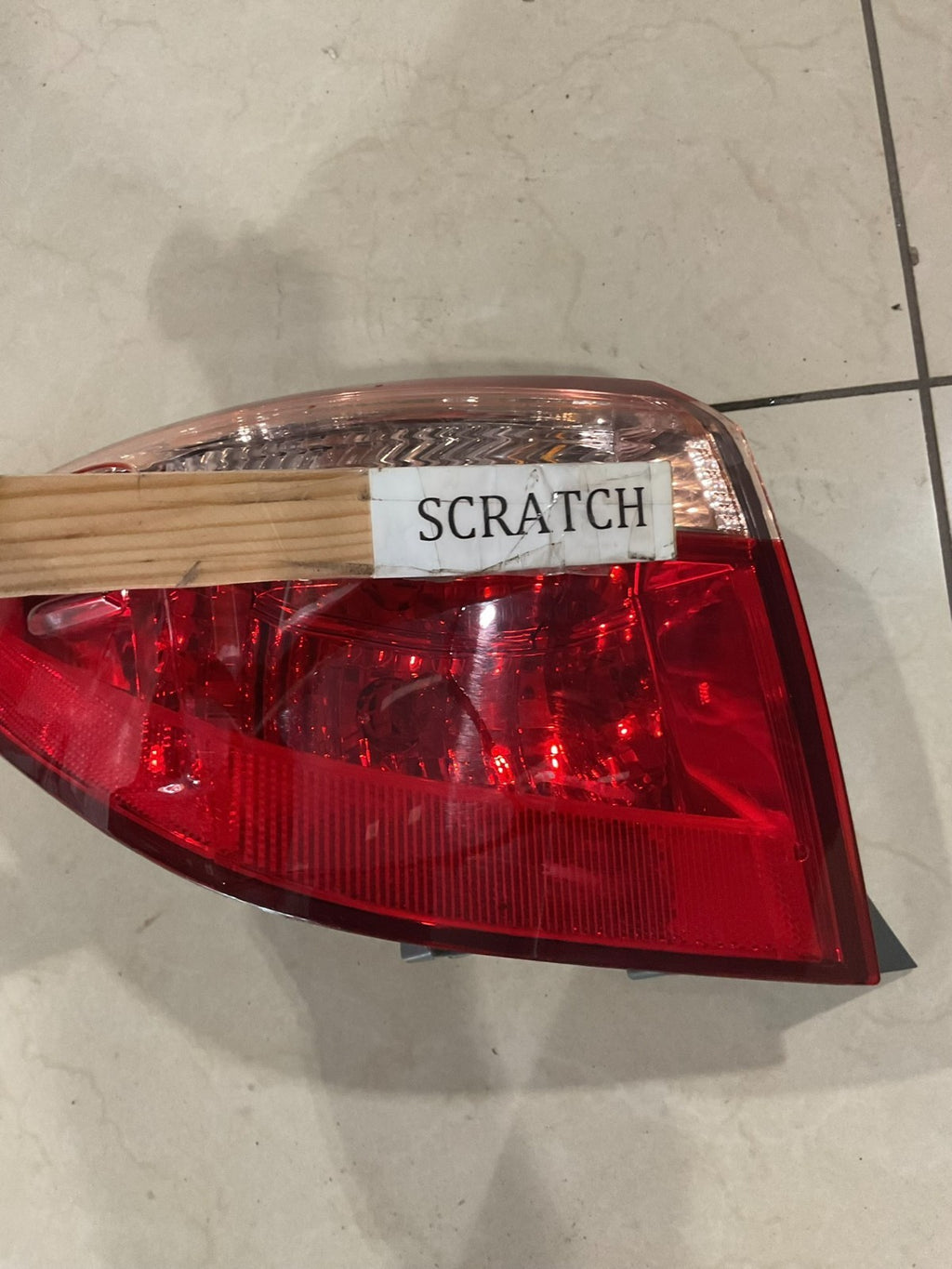 Tail Light Left Driver LH Toyota Corolla 2014-2016 CAPA