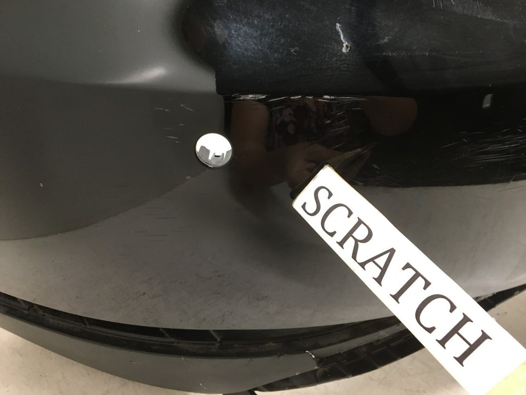 Rear Bumper Cover Porsche Macan Turbo Sport Design w/Sensor Holes 2015-2017 OEM3