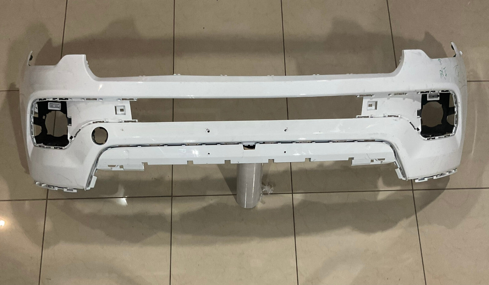 Front Bumper Cover White 2022-2023 Jeep Compass 6WQ70TRMA OEM