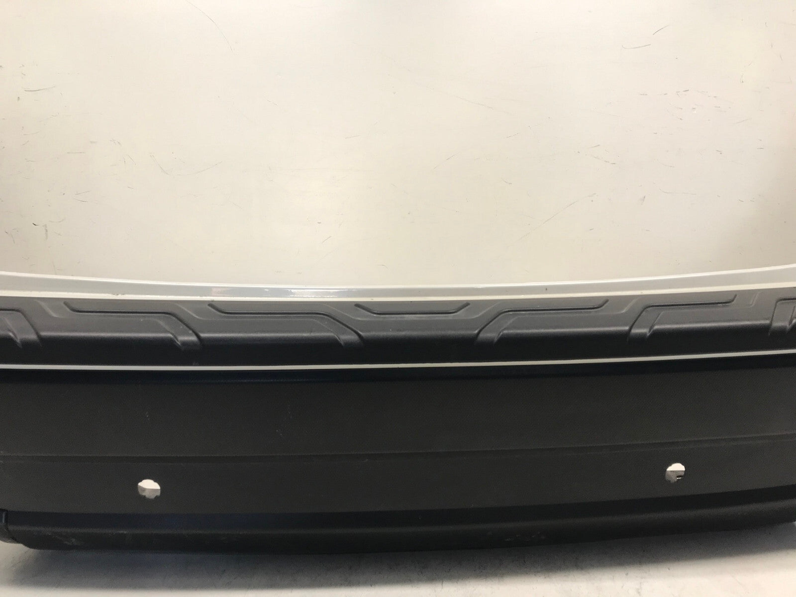 Rear Bumper Cover Subaru Forester Base Lted Prem w/Sensor Holes White 19 20 OEM