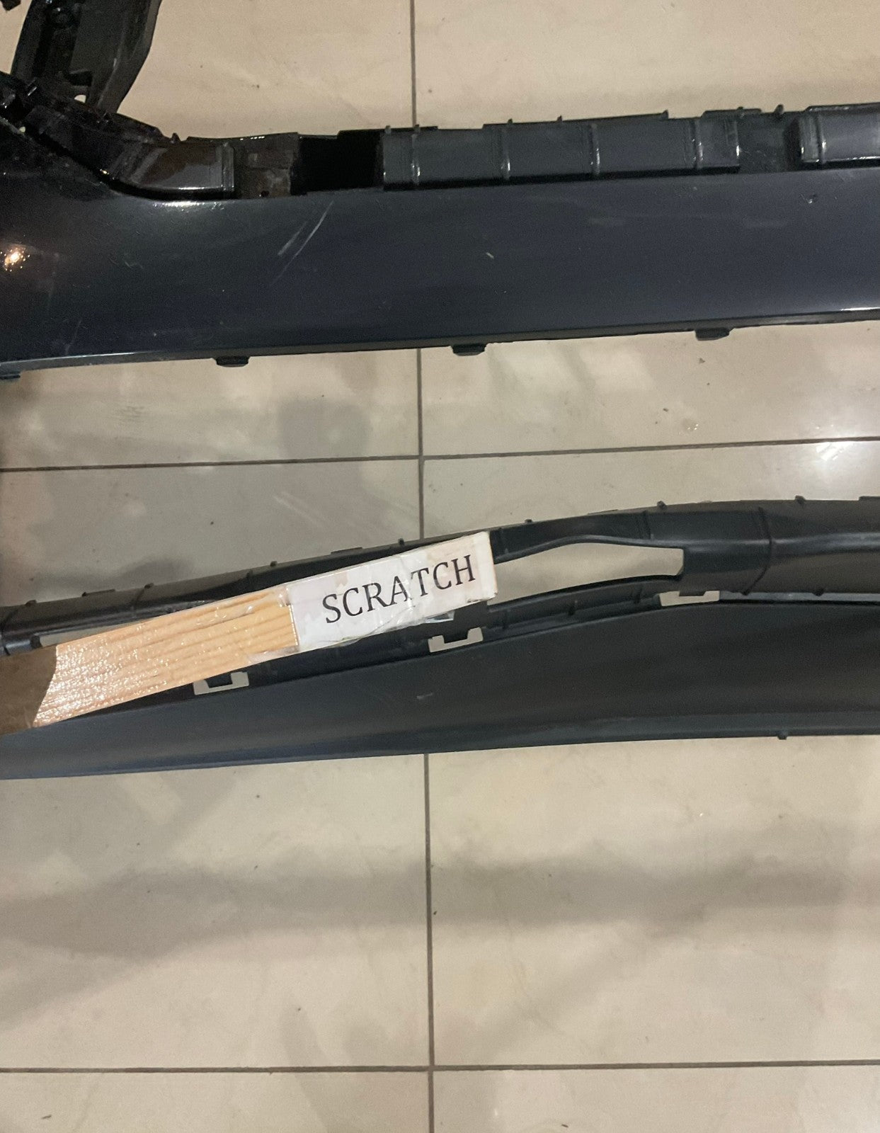 Front Bumper Cover Black 2021 2022 2023 Hyundai Santa Fe CAPA