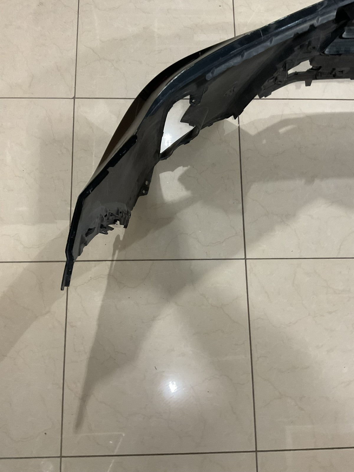 Front Bumper Cover Black 2017 2018 2019 Toyota Highlander CAPA