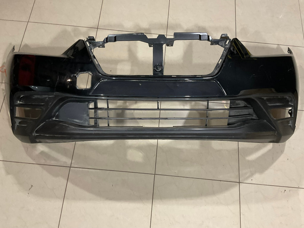 Front Bumper Cover Black 2018-2019 Nissan Kicks S/SV 62022+5RB0H OEM