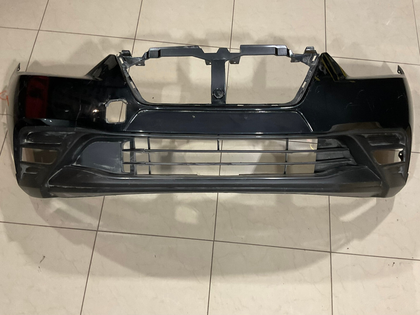 Front Bumper Cover Black 2018-2019 Nissan Kicks S/SV 62022+5RB0H OEM
